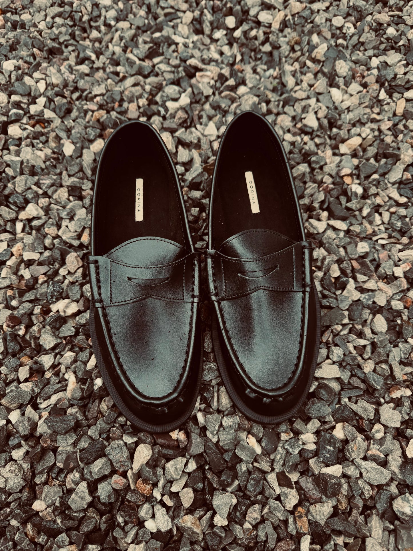 Loafers black uni