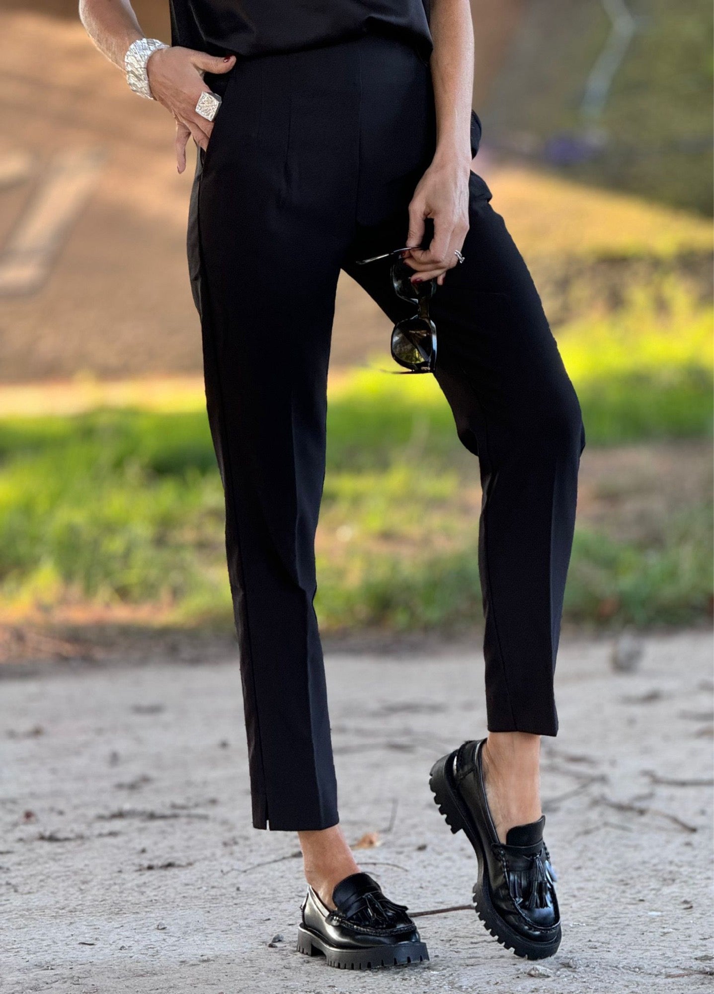 Pants Stella ankle black