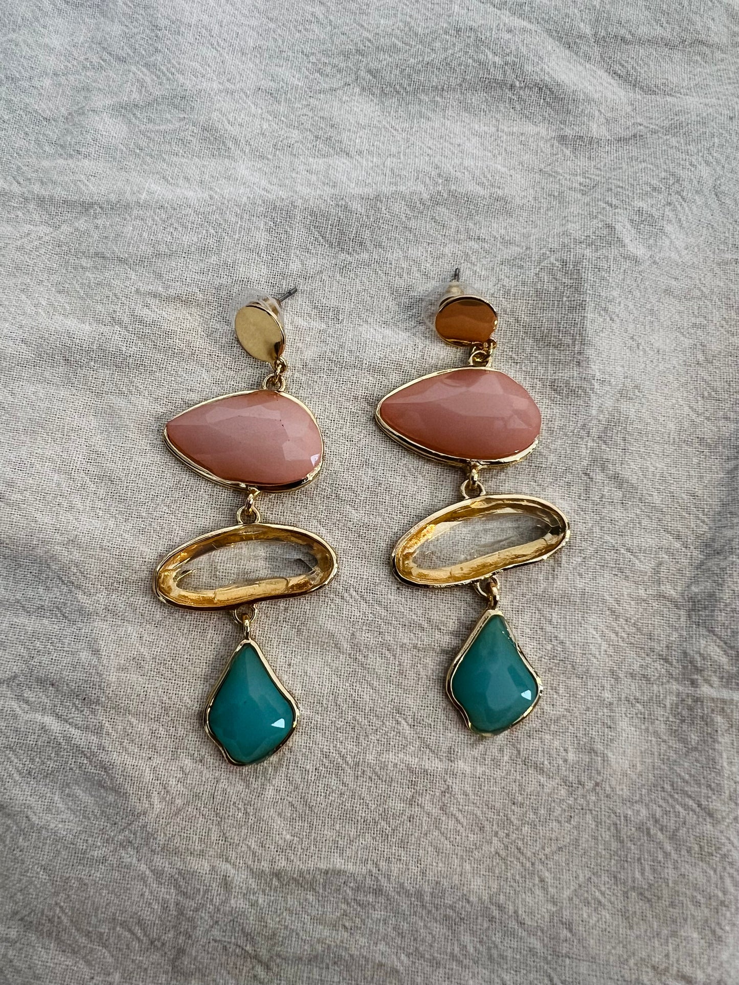 Earrings Maia pink