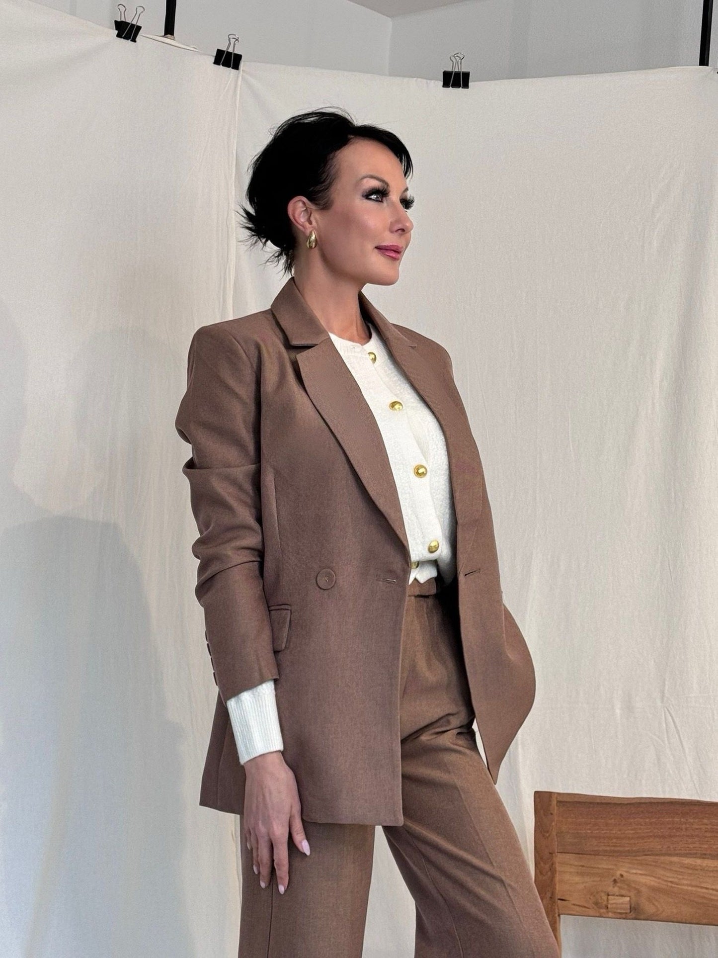 Blazer Jeanne camel