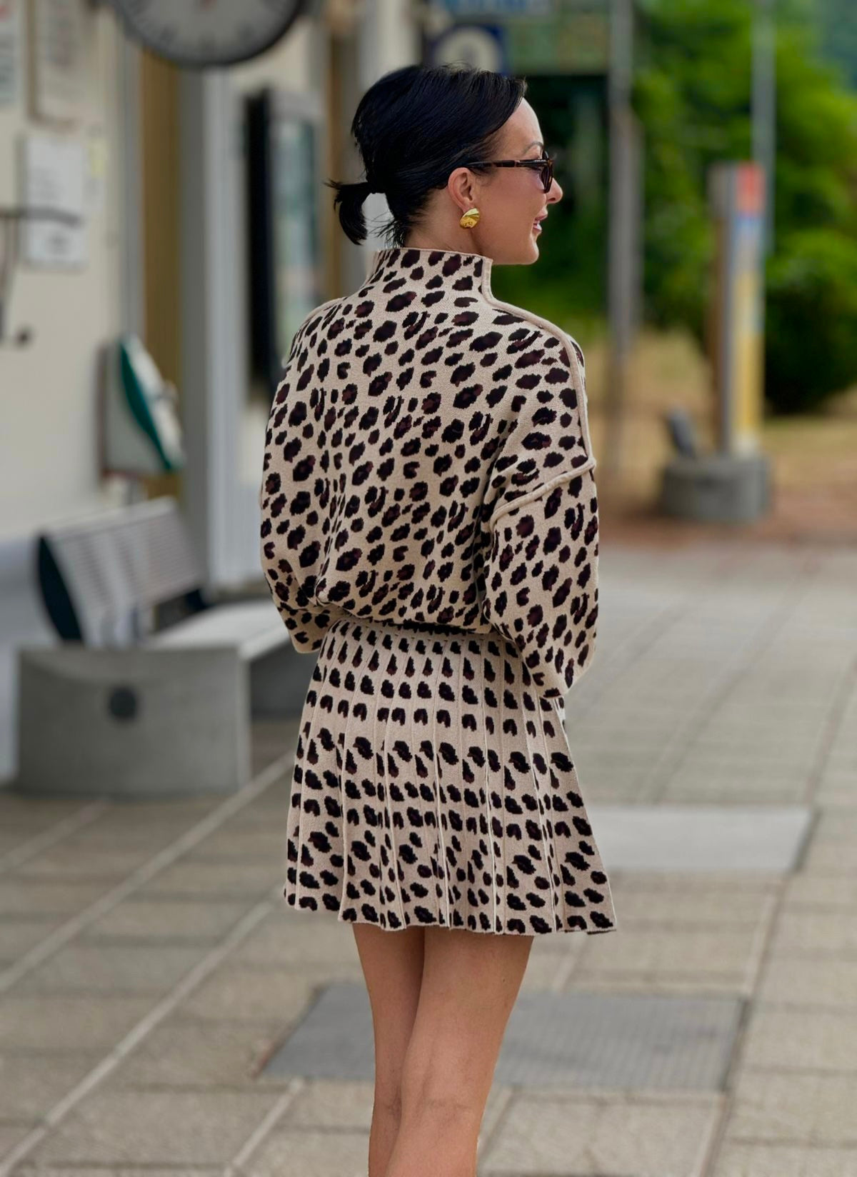 Skirt Frederica Leopard