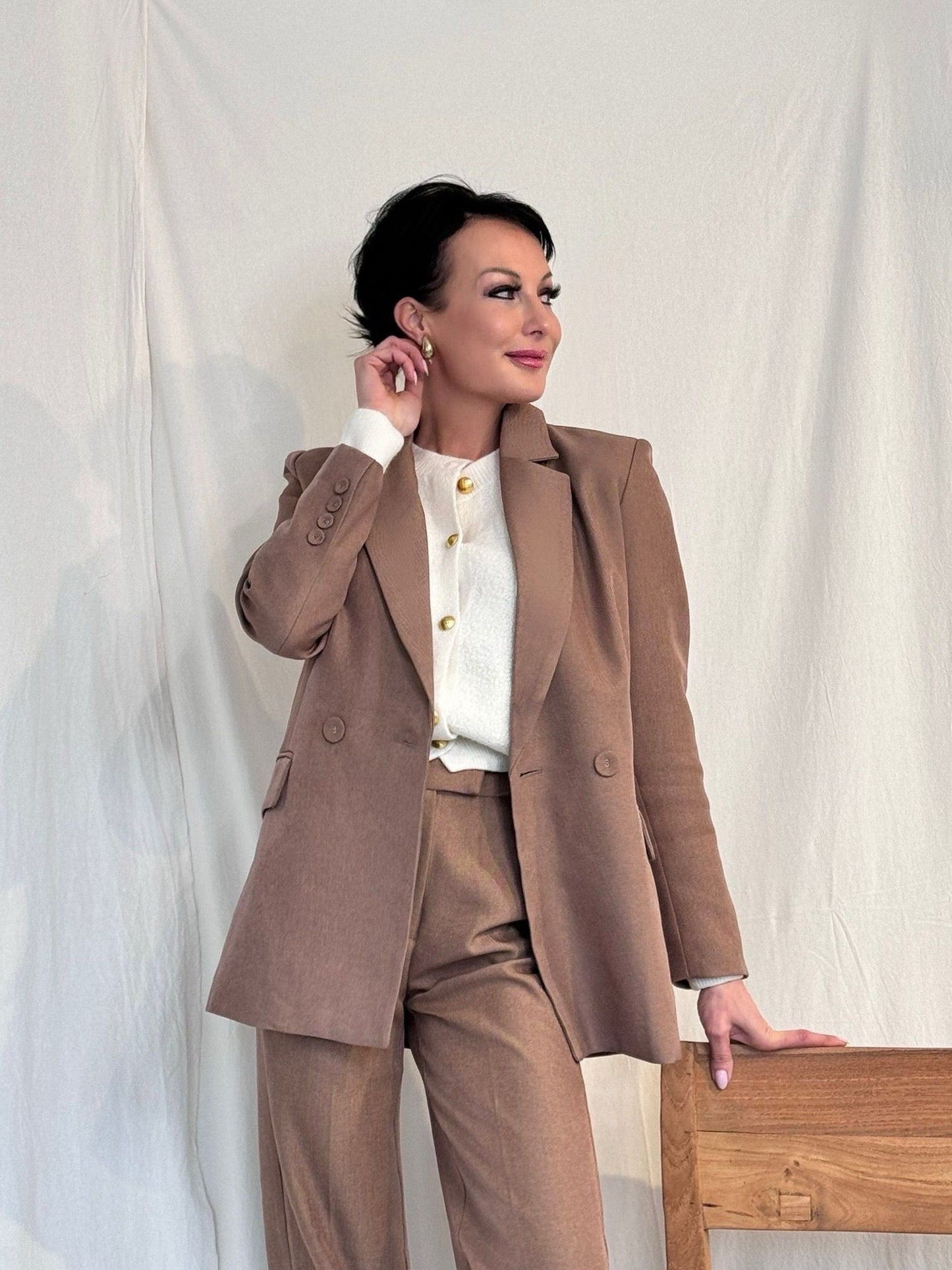 Blazer Jeanne camel