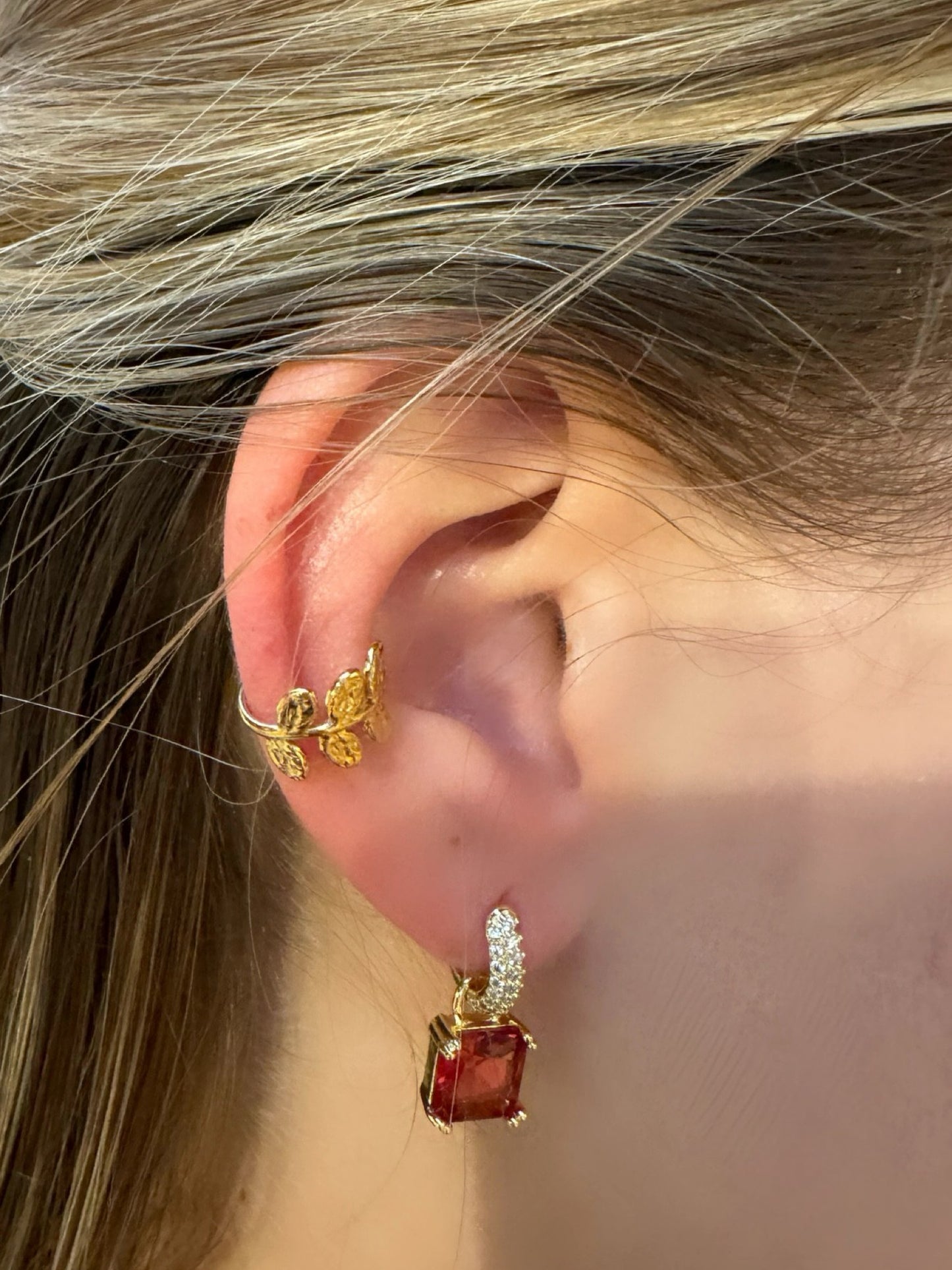 Earcuff leafs